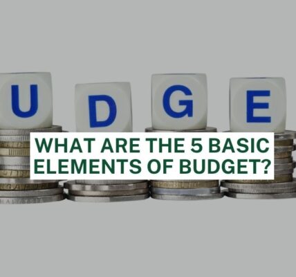 What are the 5 Basic Elements of Budget