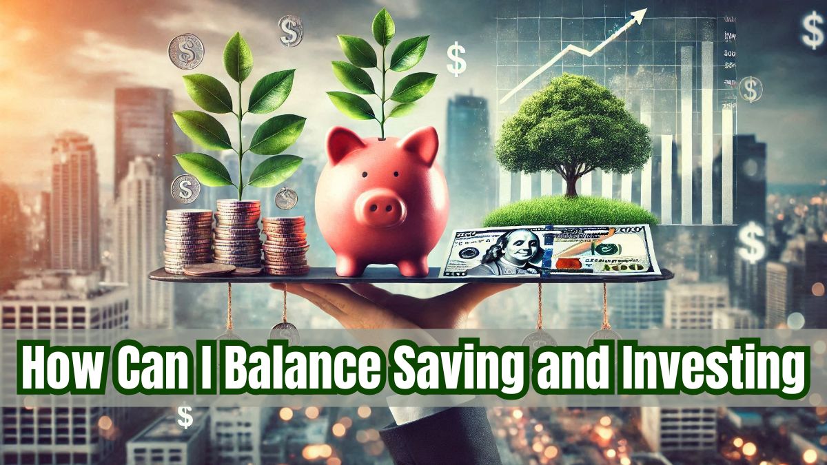 How Can I Balance Saving and Investing